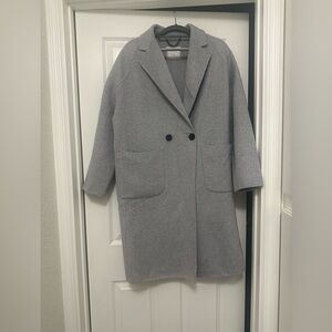 Belle & Bloom Gray wool blend Coat